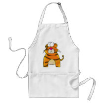 Timorous Tiger aprons by inkerz Timorous Tiger aprons