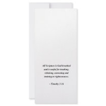 TIMOTHY 3:16 rack cards