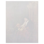Timothy And His Grandmother By Rembrandt Harmensz. letterhead
