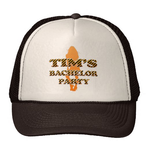 Tim's Bachelor Party Hat