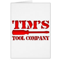 Tim's Tool Company cards