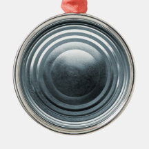 Tin Can Lid Christmas Tree Ornaments