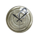 Tin Can Lid Novelty wall clocks