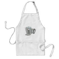 Tin Can Phone (Can you hear me NOW?) aprons