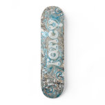 TIN FOIL FANCY SKATE DECK