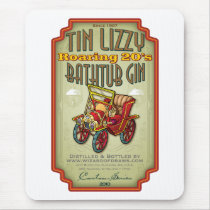 Tin Lizzy Bathtub Gin mousepads