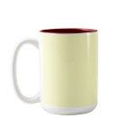 Tin of Brown Paint  & Brush Two-Tone Mug