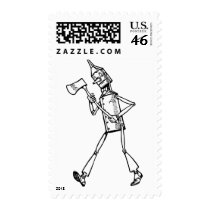 Tin Woodsman Postage Stamp