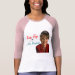 Ladies 3/4 Sleeve Raglan (Fitted)