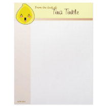 Tina Tinkle Letterhead Stationery