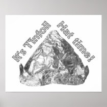 Tinfoil Hat Time Print