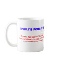 Tingly Podcast MUG or STEIN by jimcirin Tingly Podcast MUG or STEIN