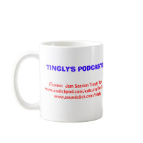 Tingly Podcast MUG or STEIN by jimcirin Tingly Podcast MUG or STEIN