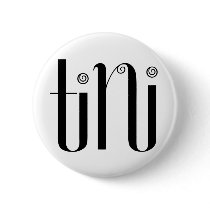 Tini black Button by floatinglemonstype Tini black Button