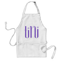 Tini purple Apron