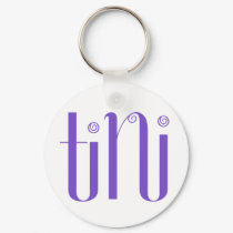 Tini purple Keychain