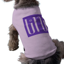 Tini white Dog T-shirt pet clothing