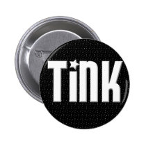 Tink Button - Black Stars buttons