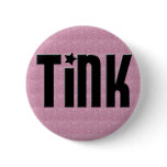 Tink Button - Pink Hearts
