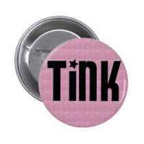 Tink Button - Pink Hearts buttons