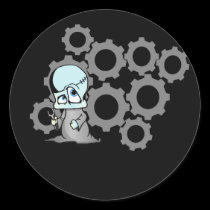 Tink on the Job stickers
