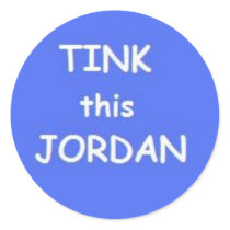 tink this jordan sticker
