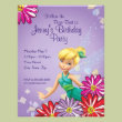 Tinker Bell Birthday Invitation
