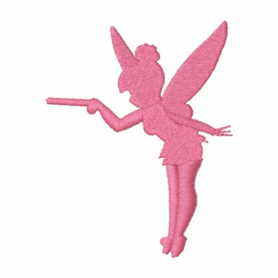 Tinker Bell - Hot Pink Embroidered Hooded Sweatshirt Tinker Bell - Hot Pink Embroidered Hooded Sweatshirt