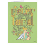 Tinker Bell in Neverland Forest Card