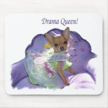 Tinkerbell the "Drama Queen" Mouse Pads