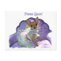 Tinkerbell the "Drama Queen!" postcards by kathyspets Tinkerbell the "Drama Queen!" postcards