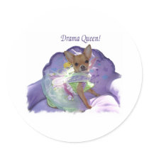 Tinkerbell the "Drama Queen!" stickers by kathyspets Tinkerbell the "Drama Queen!" stickers