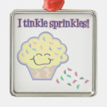 tinkle sprinkles funny cupcake christmas ornaments