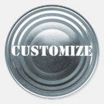 Tinplate Template Round Stickers