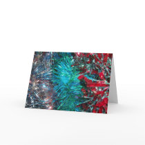 Tinsel Holiday Card