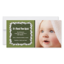 Tinsel Time Photo Card