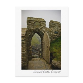 Tintagel Castle, Cornwall Postcard postcard