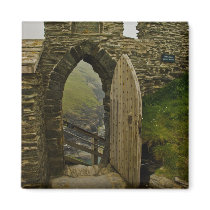 Tintagel Castle Fridge Magnet