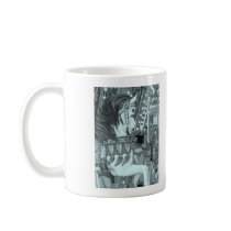 Tinted Merry Horse Coffee Mug