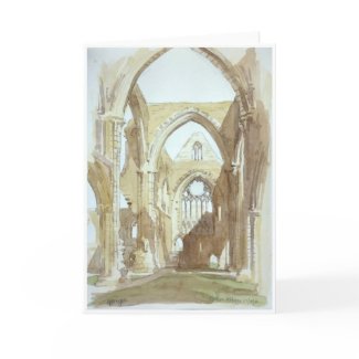 Tintern Abbey - greeting card card