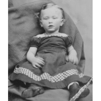Tintype Baby - Mousepad mousepad