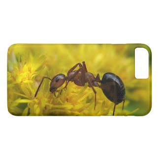 Tiny Ant on Goldenrod iPhone 7 Plus Case