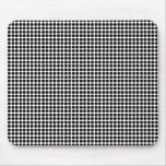 Tiny Black Polka Dot Pattern Mouse Pads