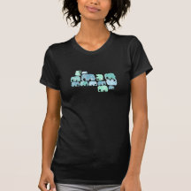 Tiny Blue Elephants Tee