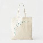Tiny Blue Seahorses tote bag