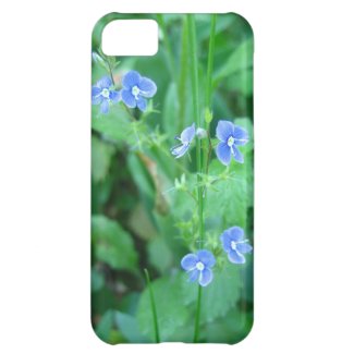 Tiny Blue Wildflowers iPhone 5C Case