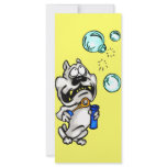Tiny Bubbles Dog Customized Rack Card