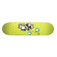 Tiny Bubbles Dog Skate Boards