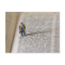 Tiny Businessman Postcard