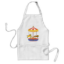 Tiny Carousel Apron